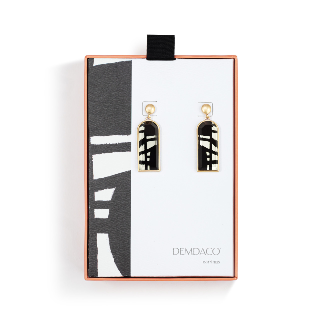 ArtLifting Earrings - Bold Black and White thumbnail